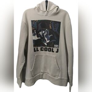 LL Cool J Rock The Bells Beige Hoodie - Street Wear - Size XXL